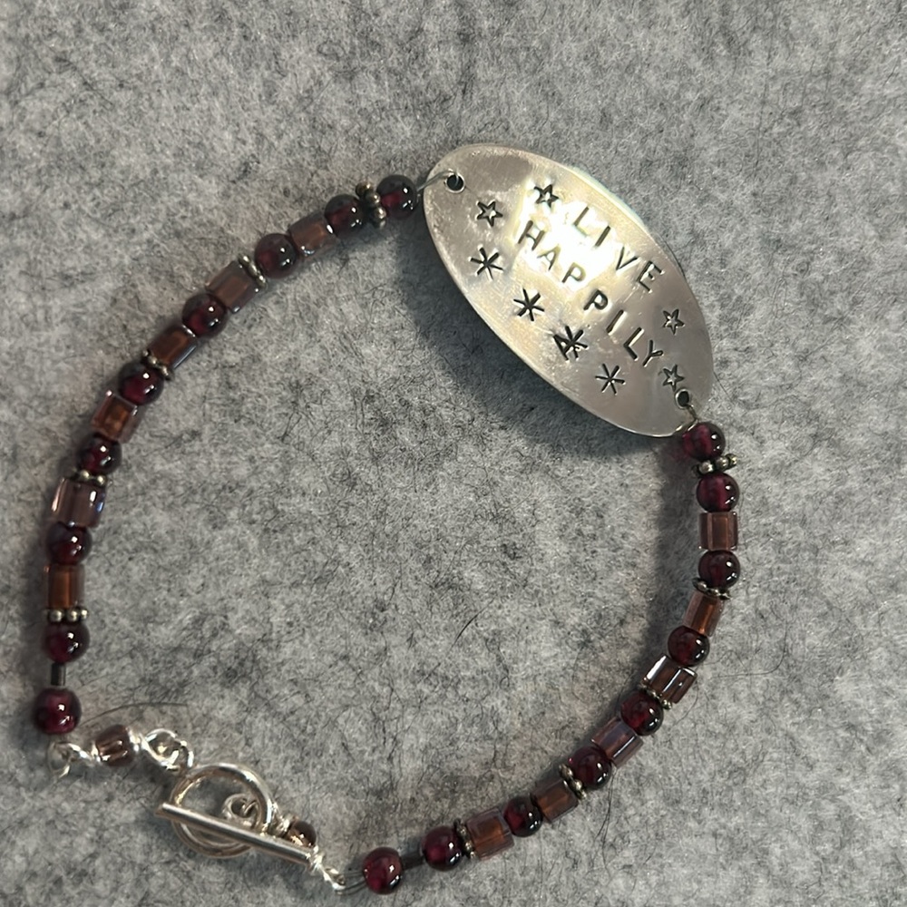 Live Happily Bracelet